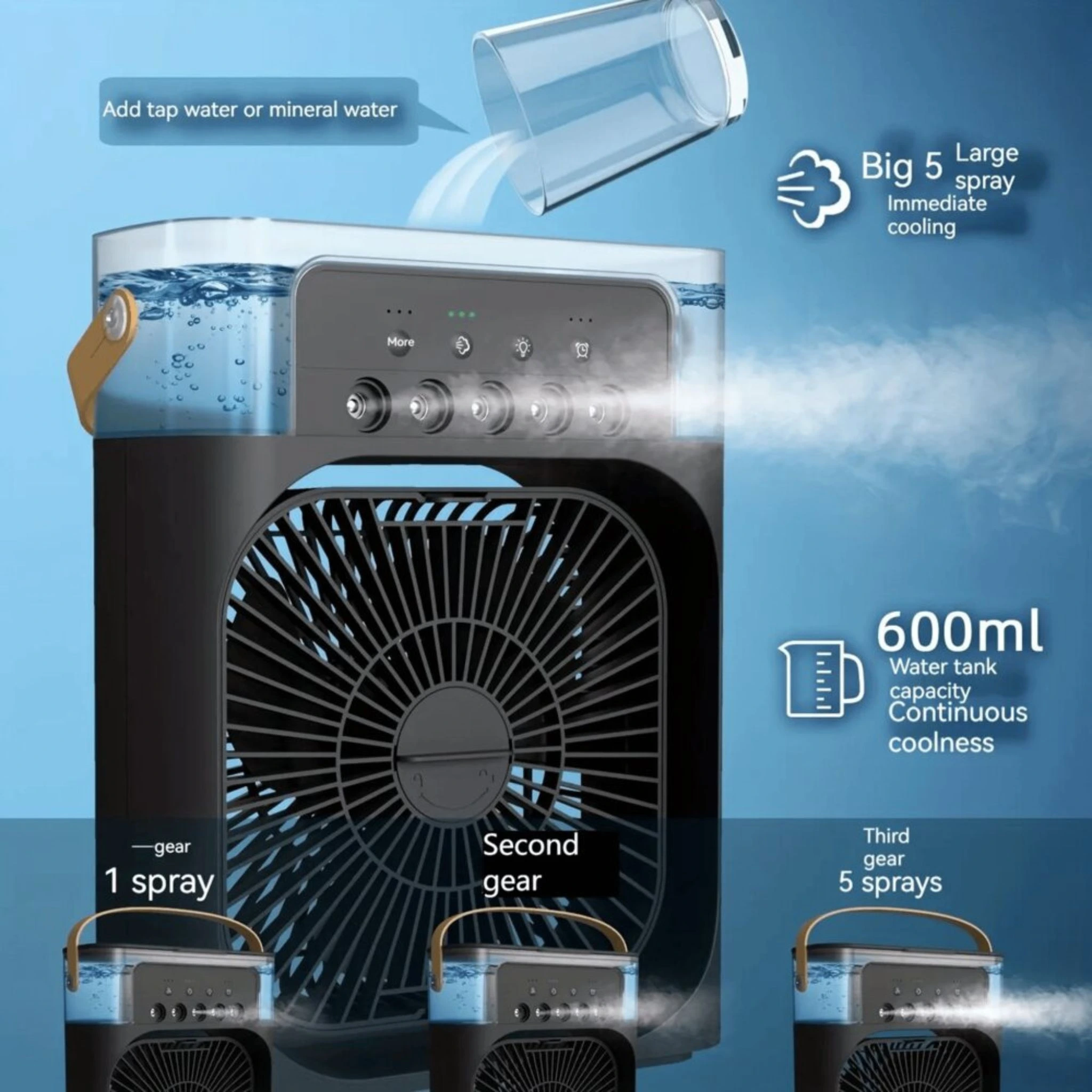 Premium Desk Air Cooler Fan