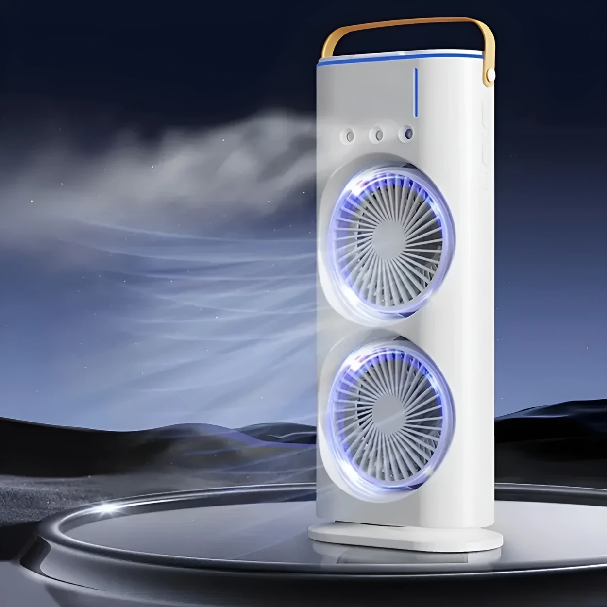 Rechargeable Double-Ended Spray Fan