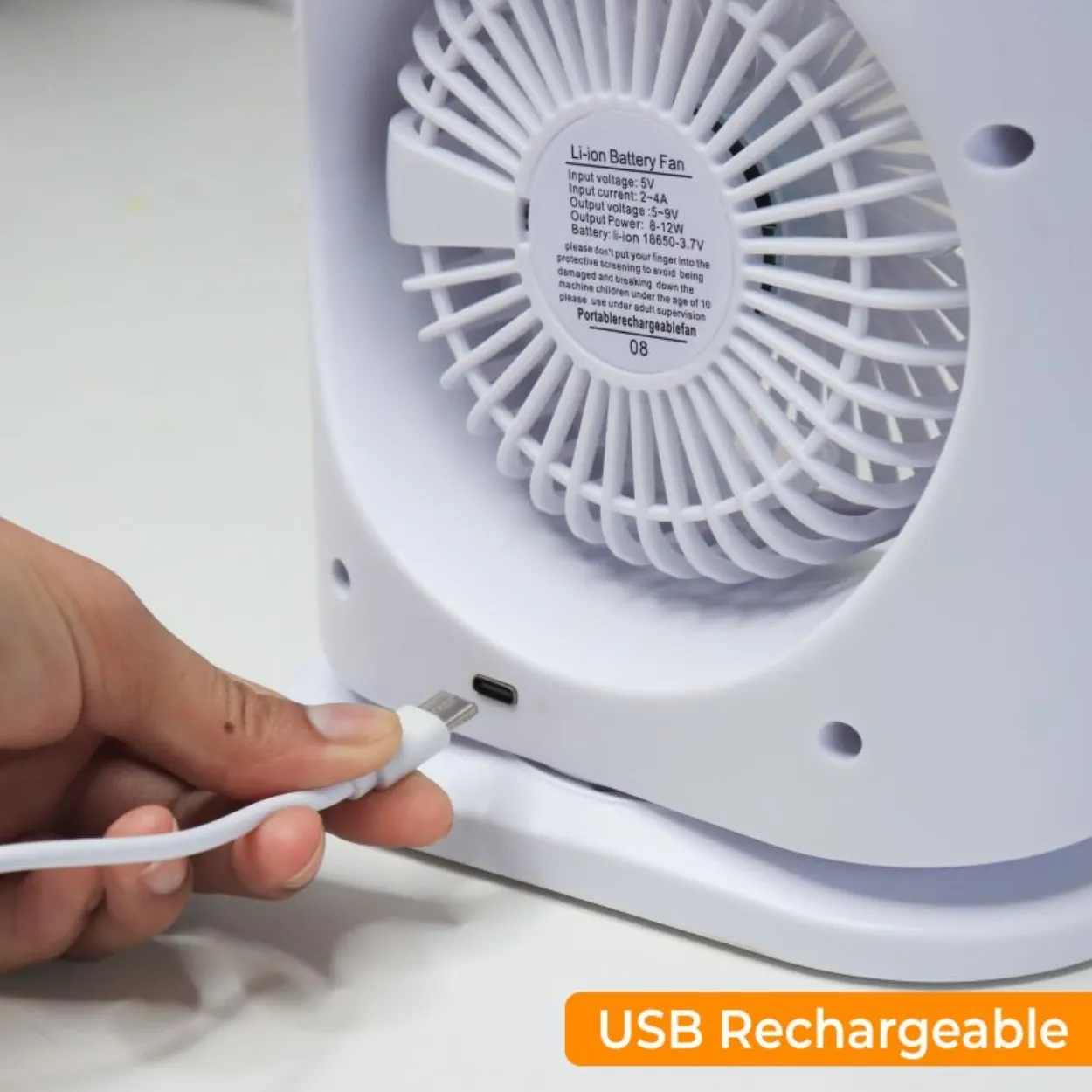 Rechargeable Double-Ended Spray Fan