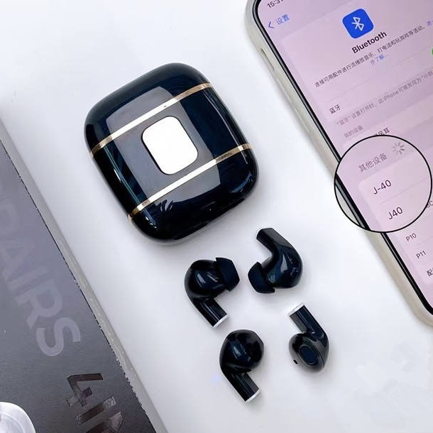 J40 Wireless 4-in-1 Earbuds with LED Display & ENC - Image 4